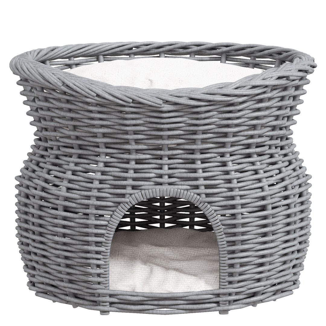 Wicker Cat House