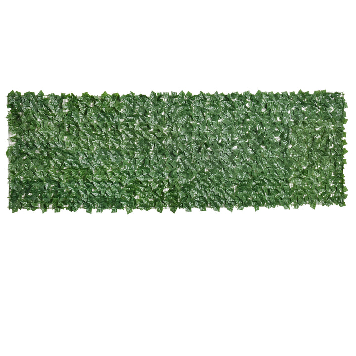 Artificial Hedge Screen: Leafy Design for Garden Outdoor Indoor Décor