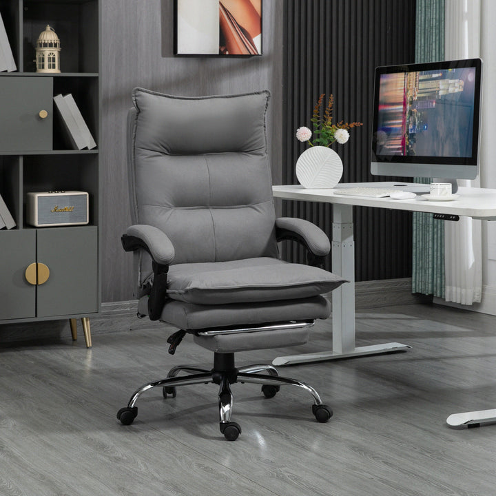 Vinsetto Microfibre Office Chair, Grey