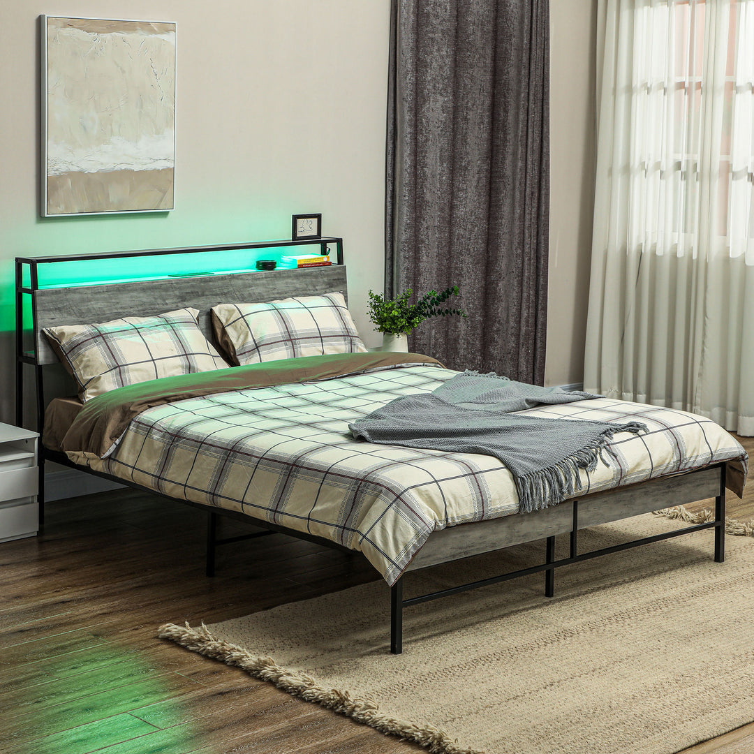 Double Steel Bed Frame