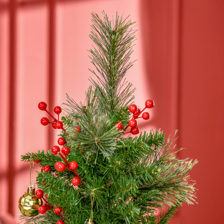 Pencil Artificial Christmas Tree with Realistic Branches