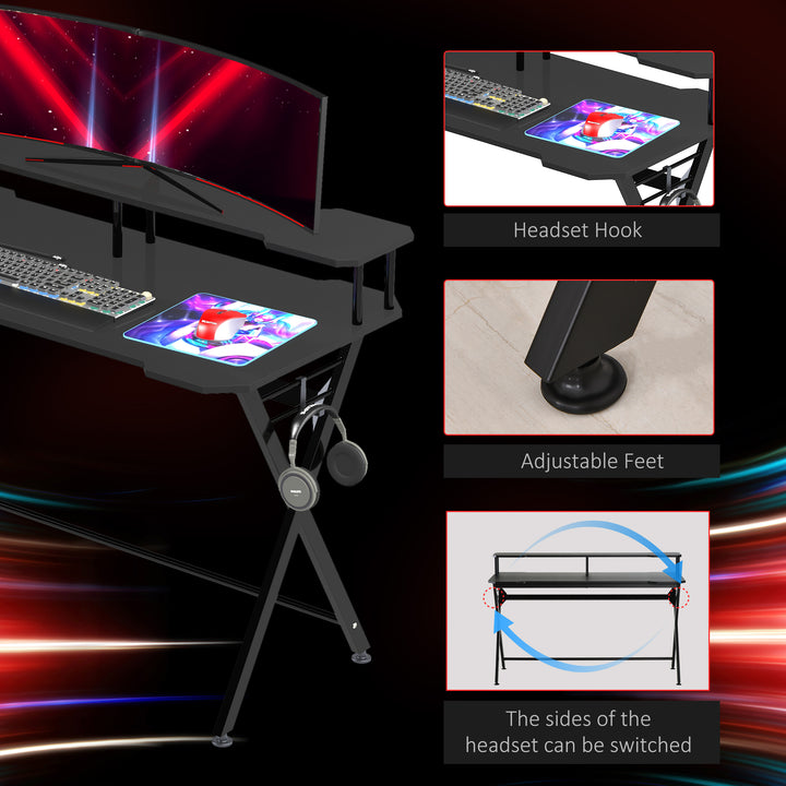 HOMCOM Gaming Desk