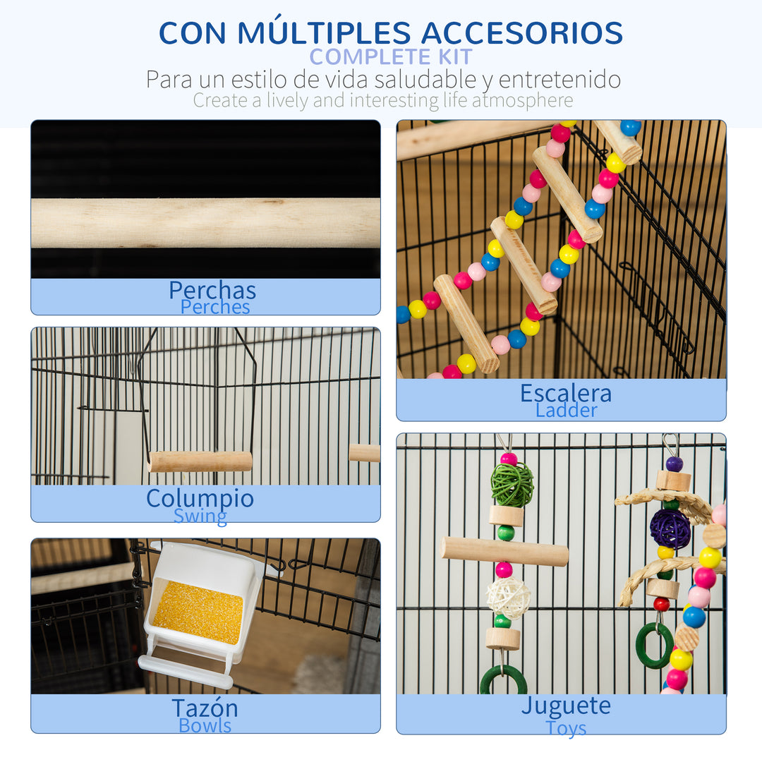 Bird Cage with Accessories