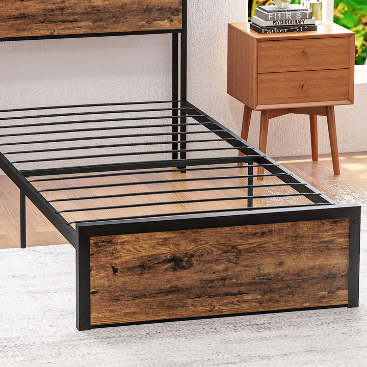 Industrial Single Bed Frame