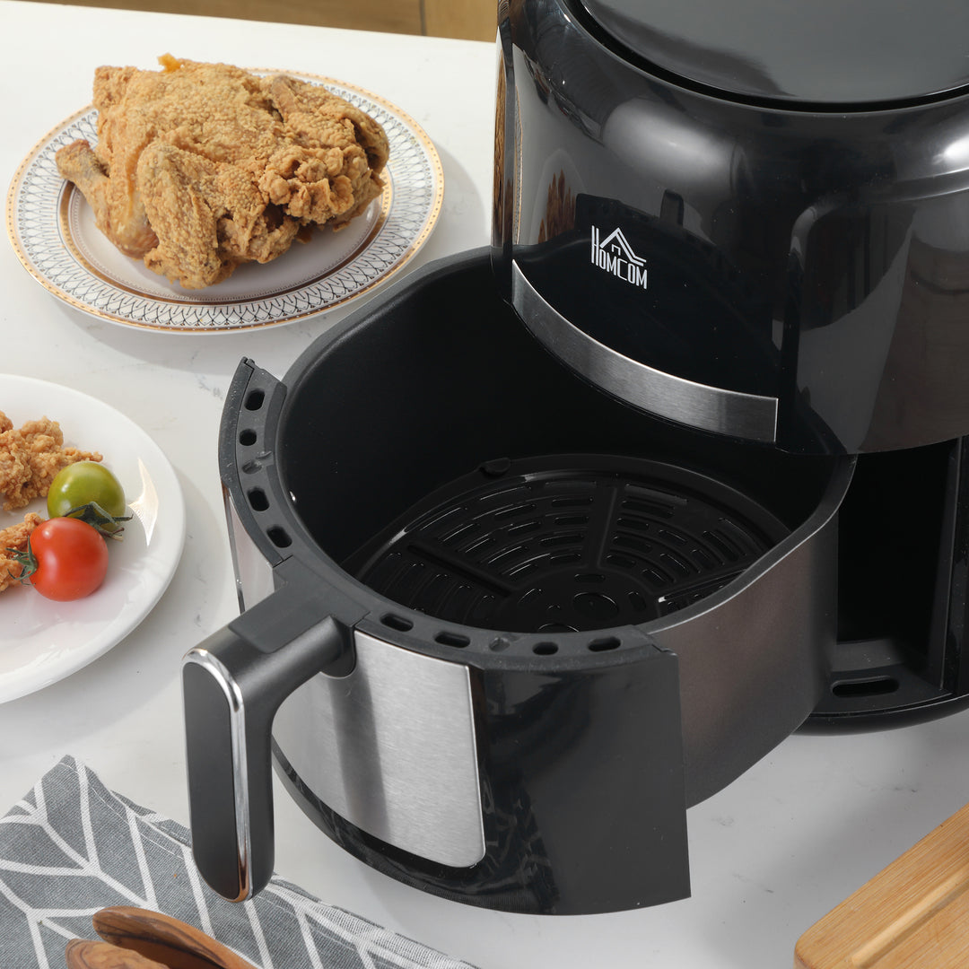 Compact Air Fryer Oven: 1300W 4L Capacity