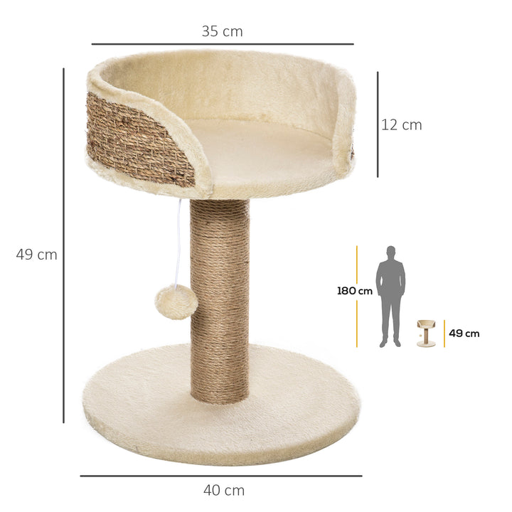 Cat Tree Tower Basics with Bed