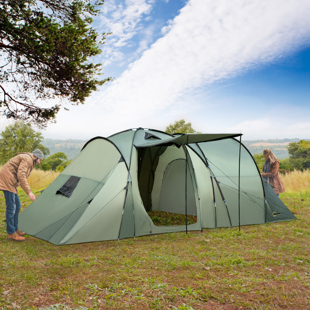 Spacious 5 Man Camping Gazebo