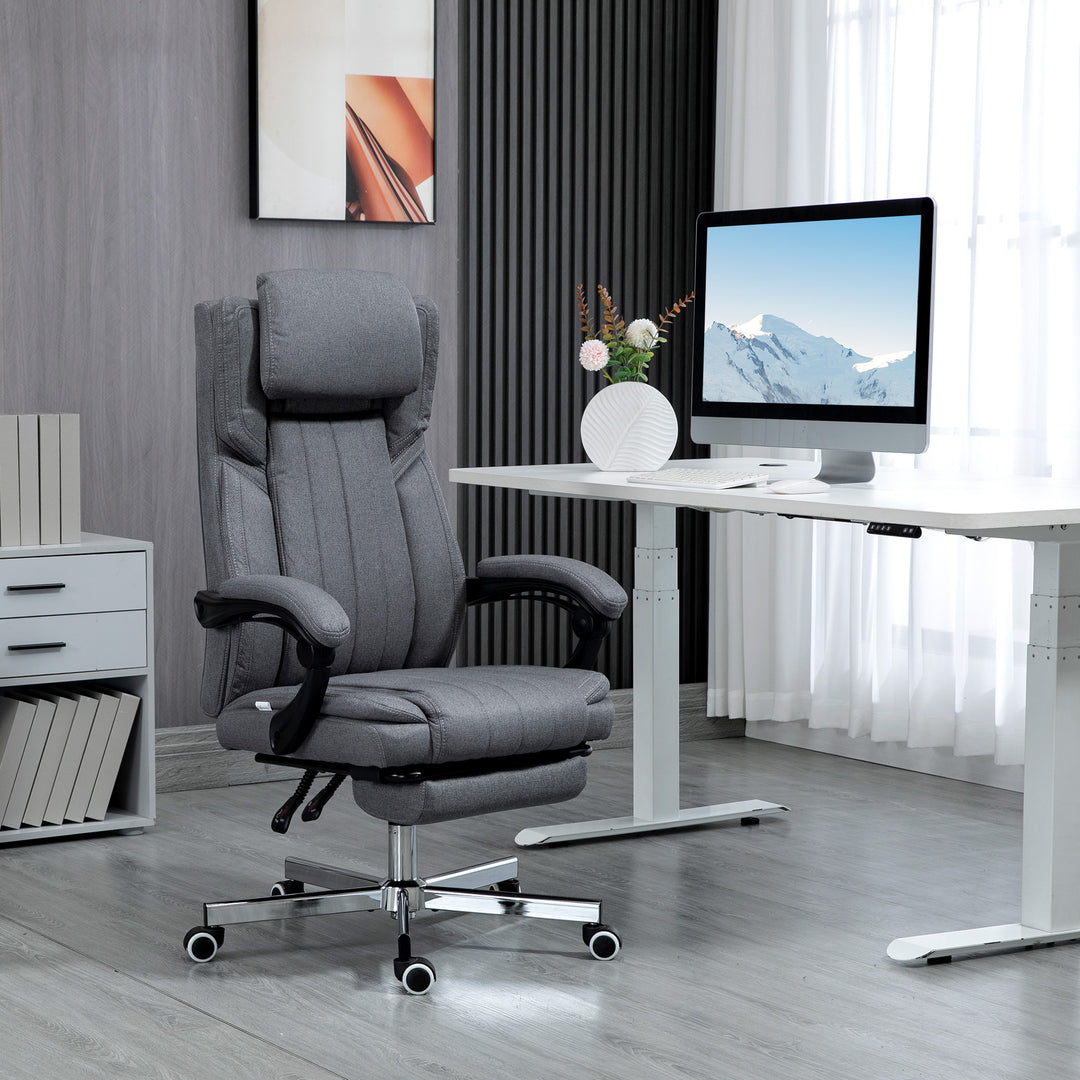 HOMCOM Executive Office Chair, Dark Grey