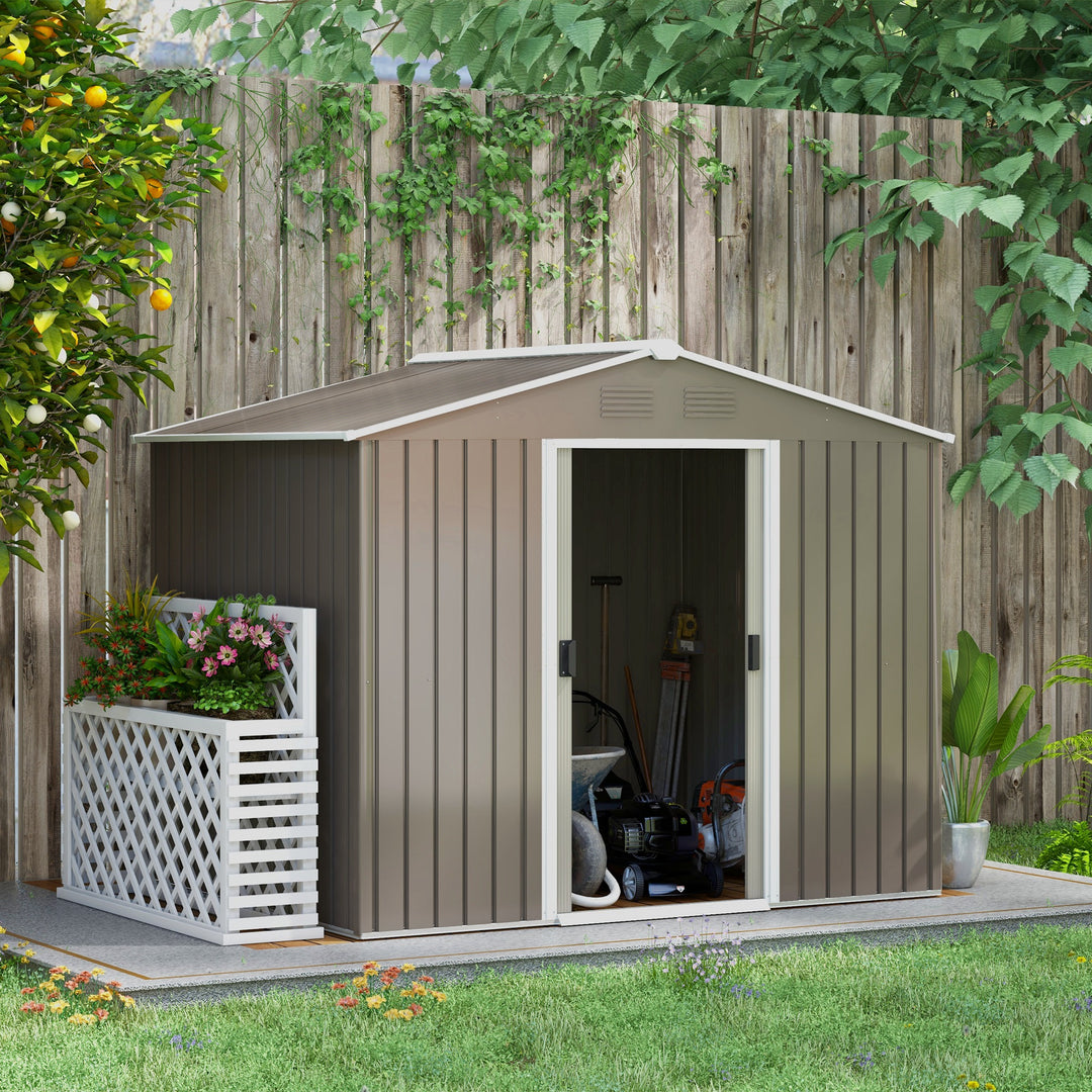 8 x 6ft Outdoor Garden Storage Shed