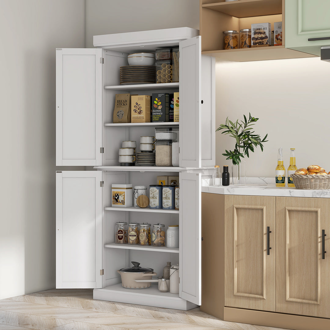 Freestanding Kitchen Cupboard with 4 Doors