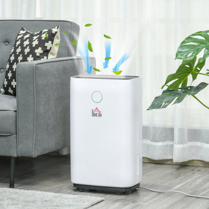 20L/Day 4000ML Portable Quiet Dehumidifier for Home Laundry Room Bedroom Basement