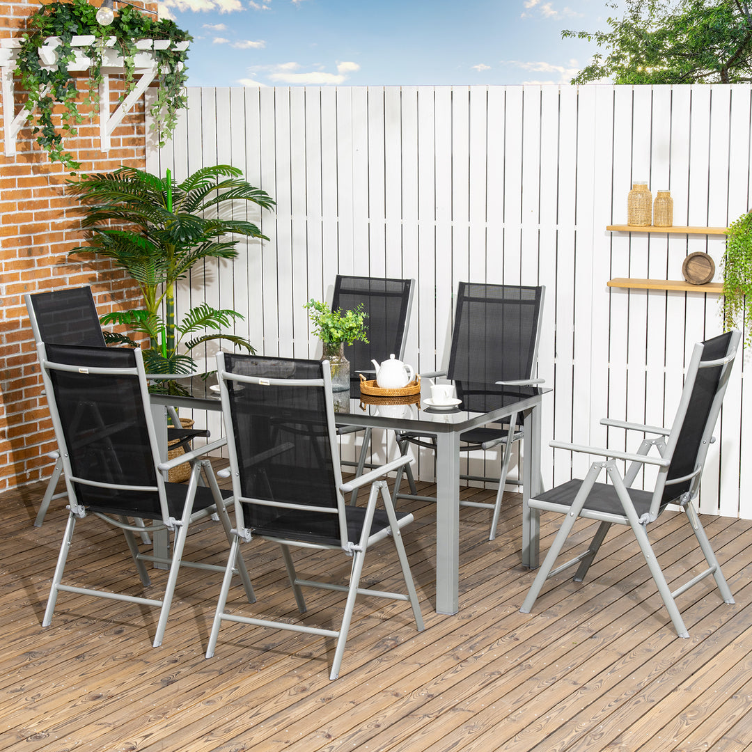 7 Piece Garden Dining Set