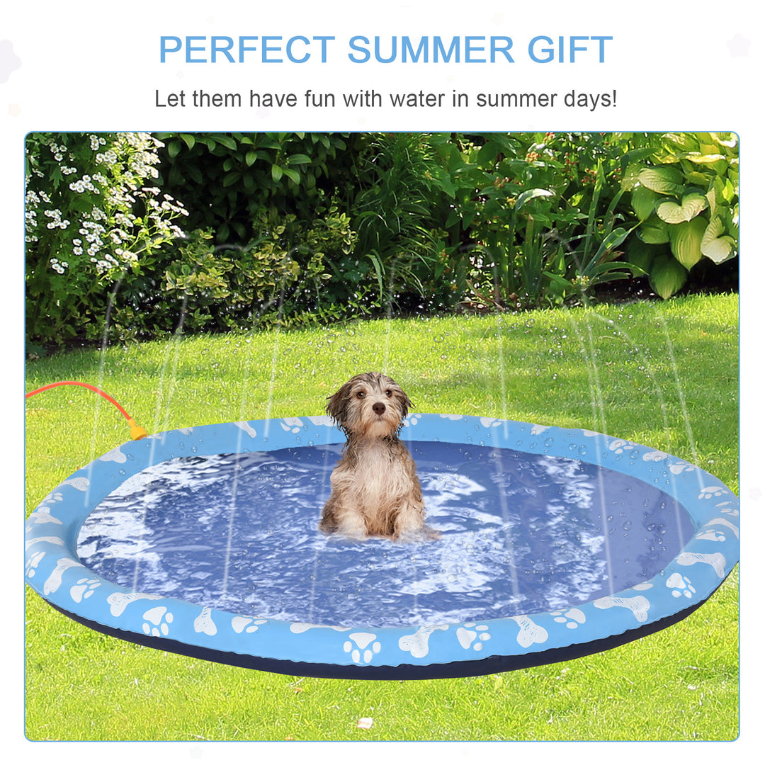 Splash Pad Sprinkler 170cm for Dogs