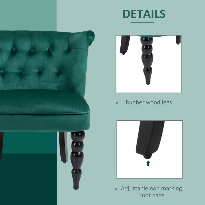 Velvet Accent Chair