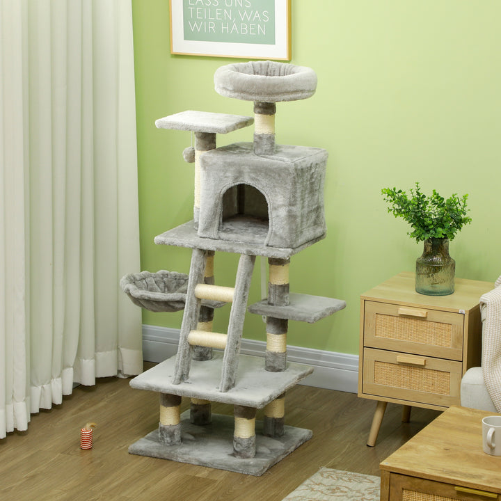 132cm Cat Tree with Scratching Post