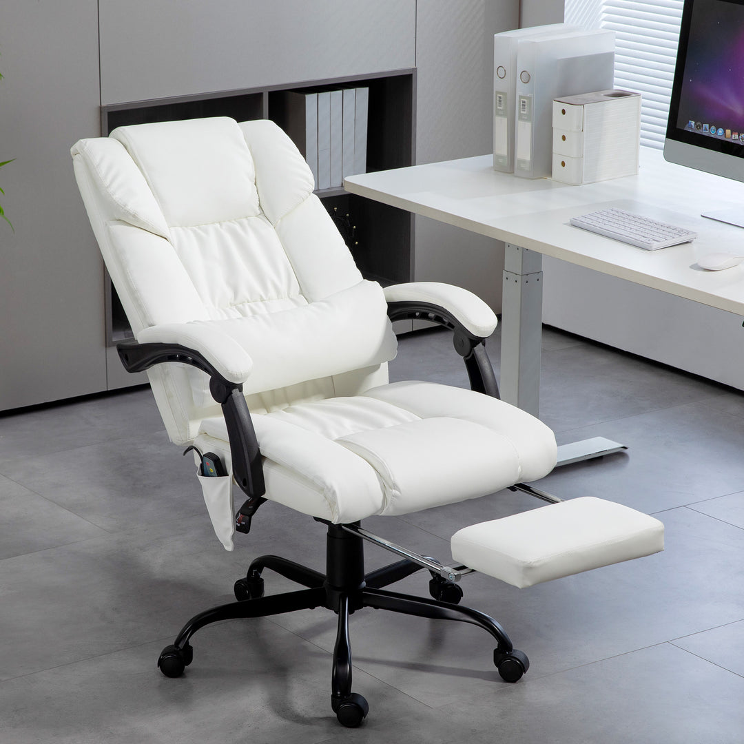 Vinsetto Massage Chair, White