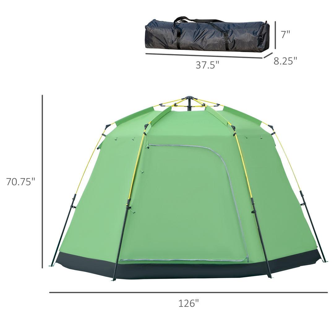 6 Person Pop Up Camping Tent