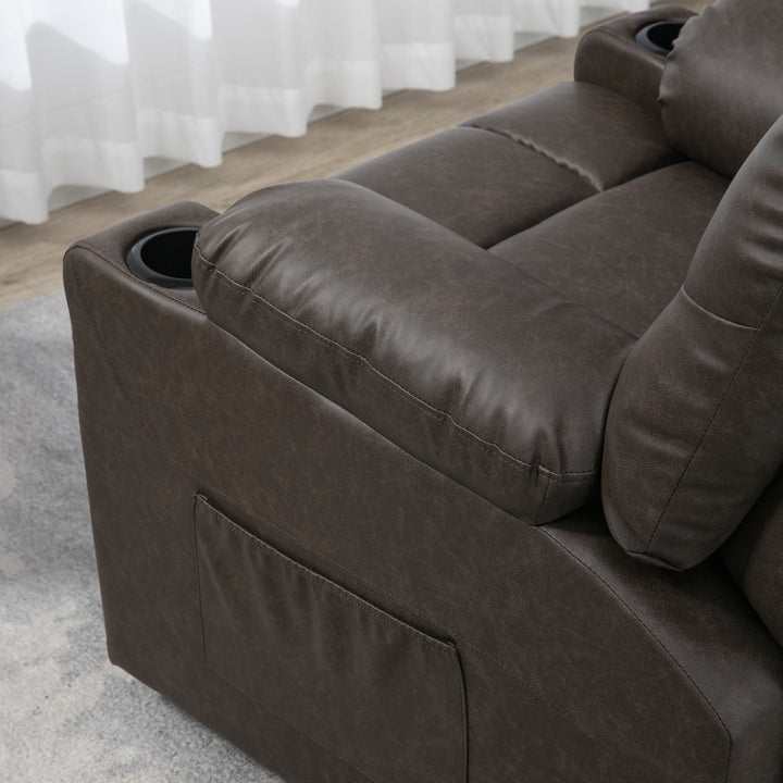 Single Leather Reclining Chair