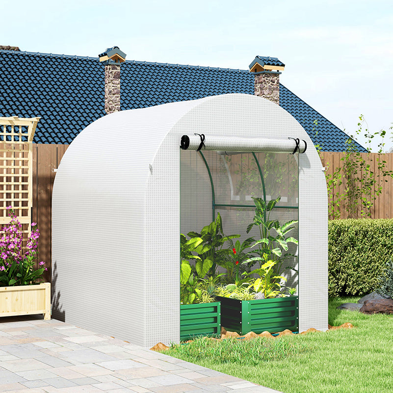 Walk in Polytunnel Greenhouse