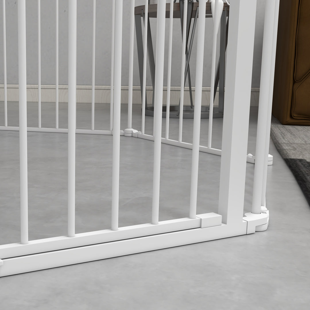 2-In-1 Multifunctional Dog Pen and Safety Pet Gate