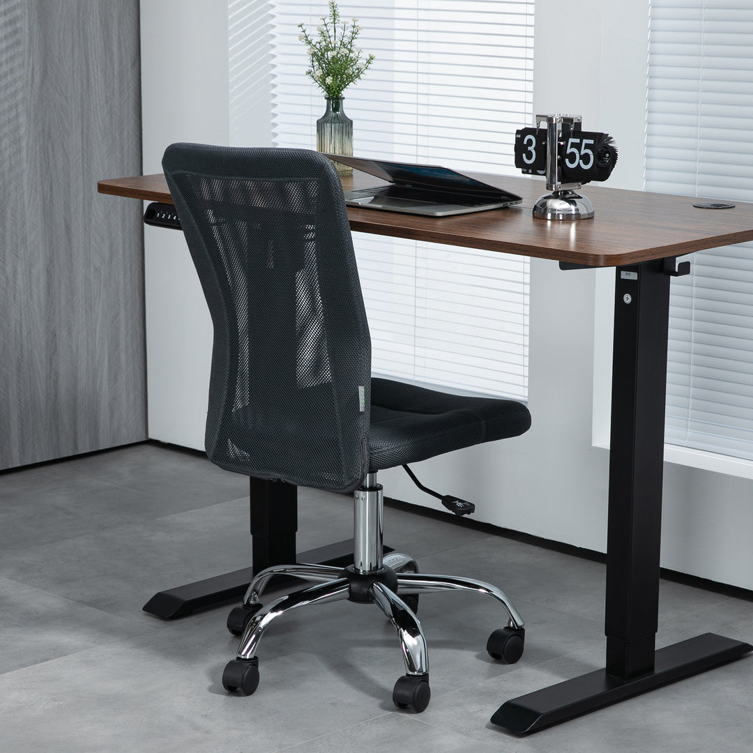 Vinsetto Mesh Office Chair, Dark Grey