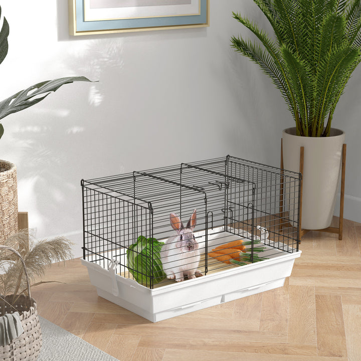 Indoor Small Animal Cage with Wood Floor