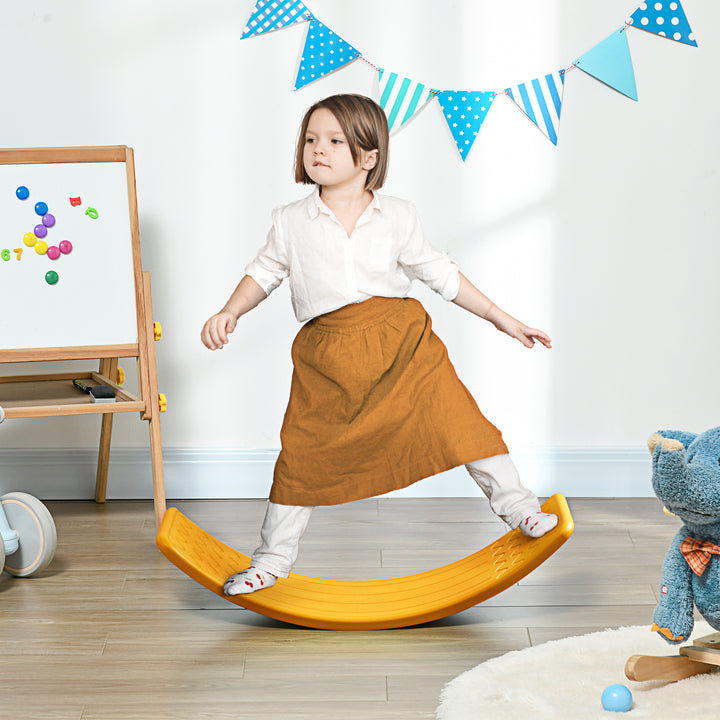 Wobble Wonders: Montessori Balance Board for Nursery Playtime