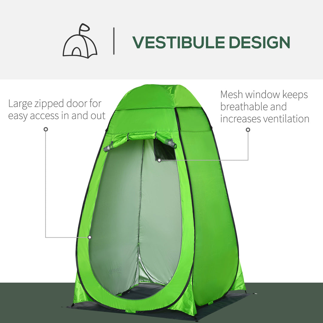 Camping Shower Tent Pop Up Toilet Privacy for Outdoor Changing Dressing Bathing Storage Room Tents