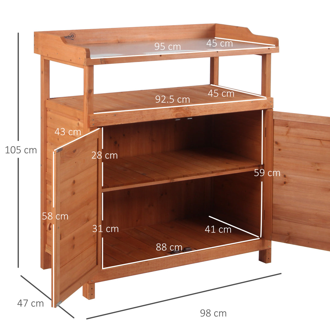 Potting Bench Table