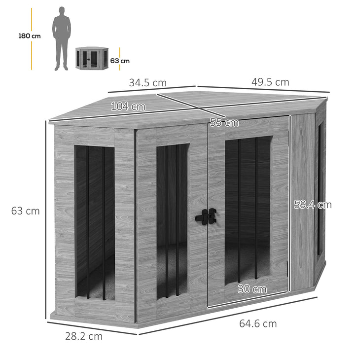 Dog Crate with Cushion