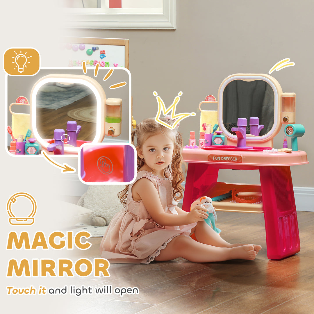 Kids Dressing Table with Mirror