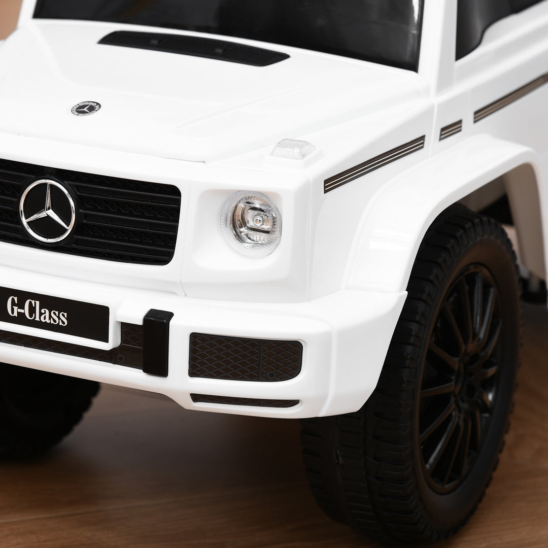 Mercedes-Benz G350 Baby Rider: Foot-to-Floor Slider with Push Handle