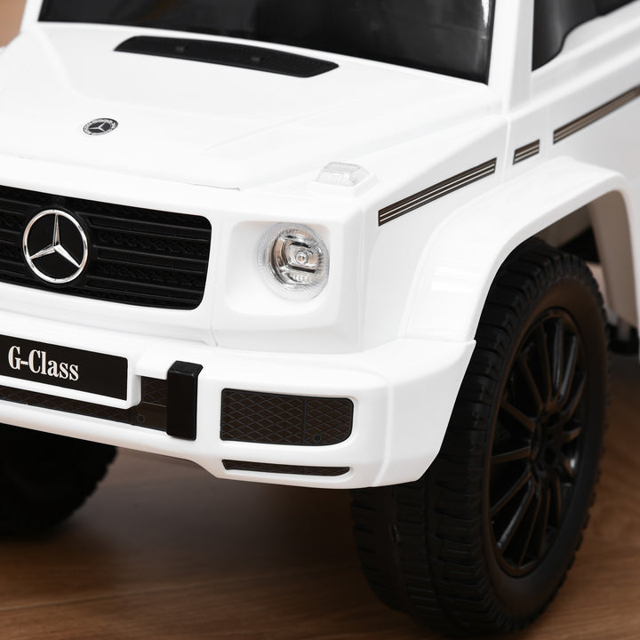 Mercedes-Benz G350 Baby Rider: Foot-to-Floor Slider with Push Handle