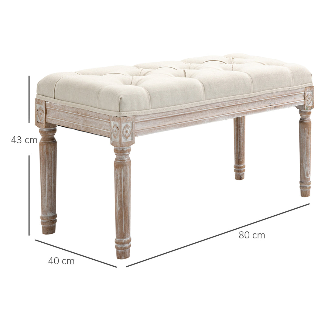 Tufted Ottoman Bench