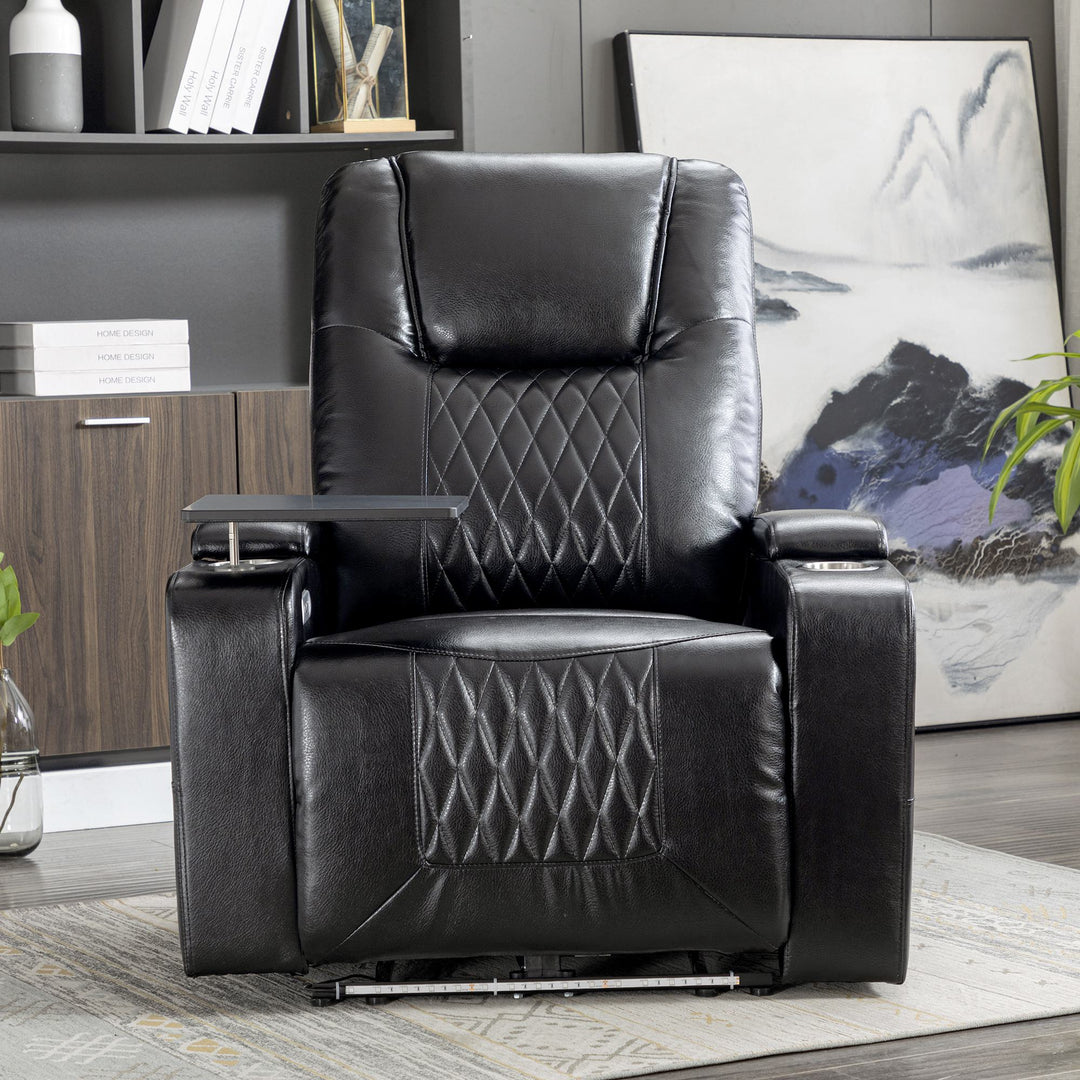 Electric Recliner Chair with Hand in-Arm Storage