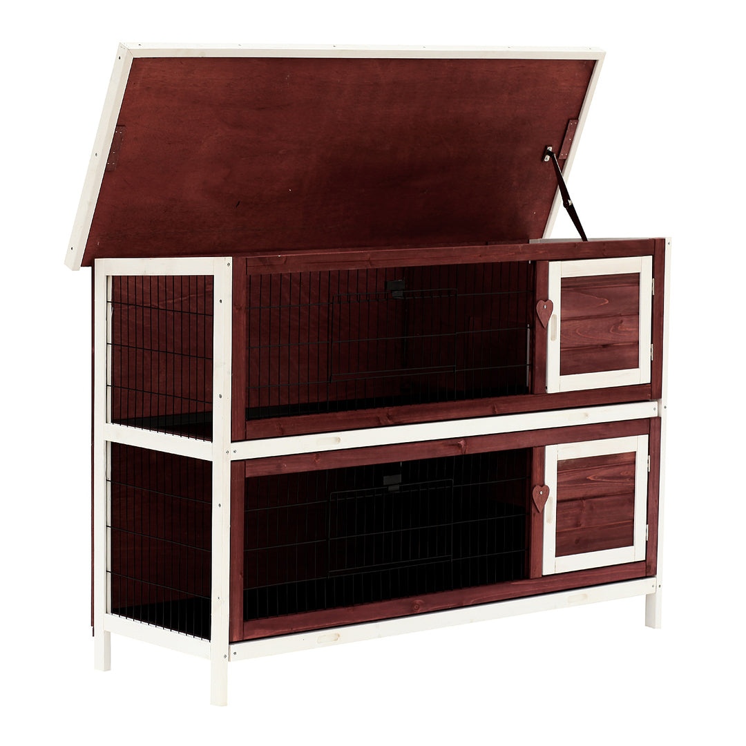 Two-Tier Rabbit Hutch