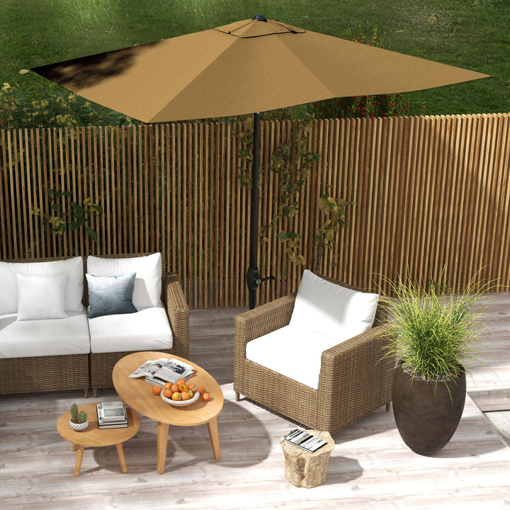 2 x 3(m) Garden Parasol Umbrella