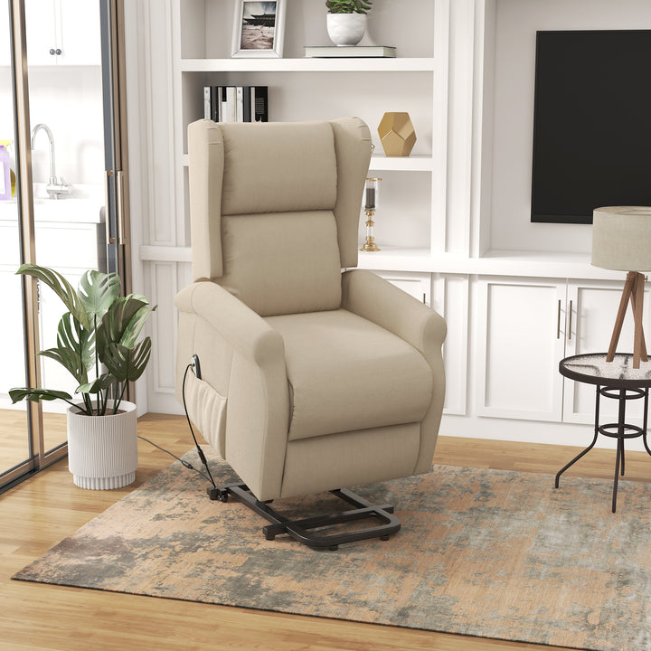 Recliner Armchair for the Elderly with Remote Control