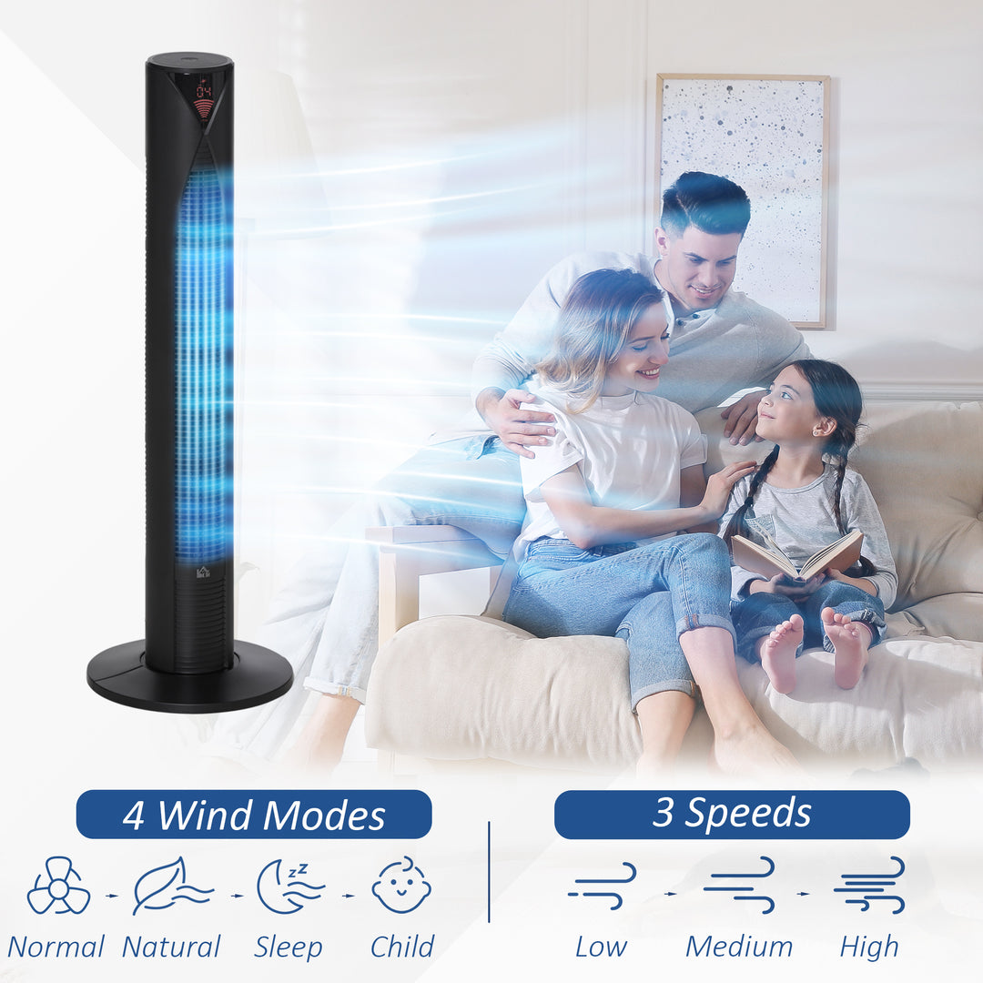 38" Tower Fan with Remote Control