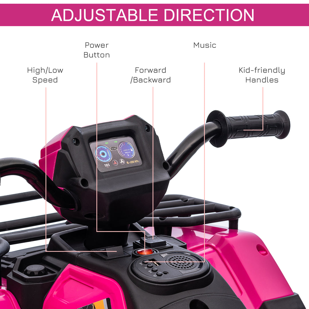 12V Kids Quad Bike with Forward Reverse Functions