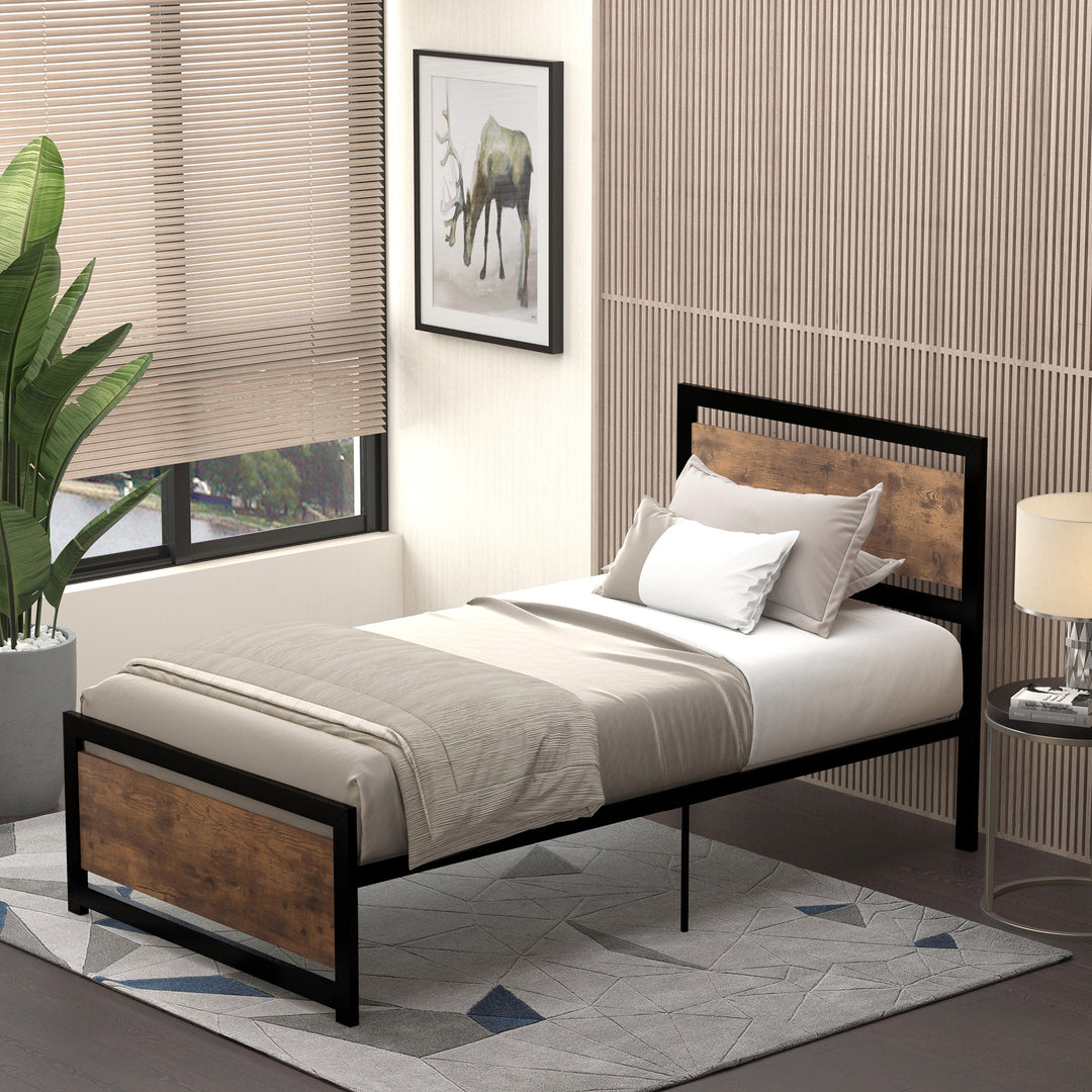 Single Metal Bed Frame