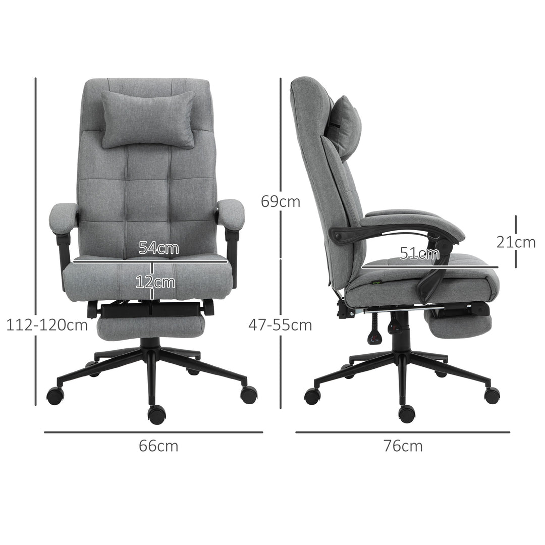 Vinsetto Executive Chair, Light Grey