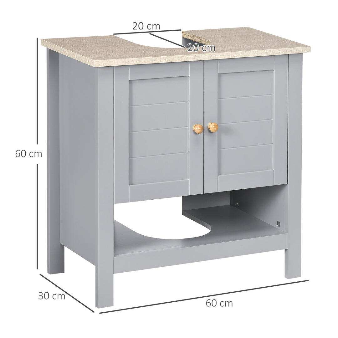 Kleankin Bathroom Vanity Unit, Grey https://www.awin1.com/pclick.php?p=36442999101&a=1765756&m=17151 Aosom