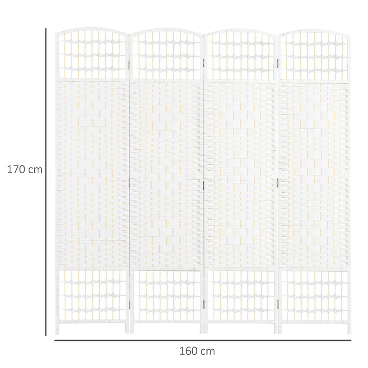 4 Panel Folding Room Divider