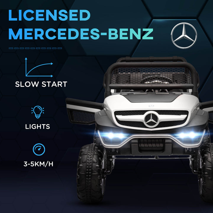 Mercedes-Benz Kids' Ride-On: 12V Battery Power