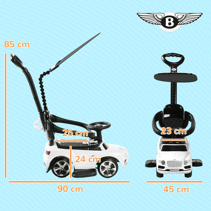 Bentley Bentayga Licensed 3-in-1 Baby Push Car