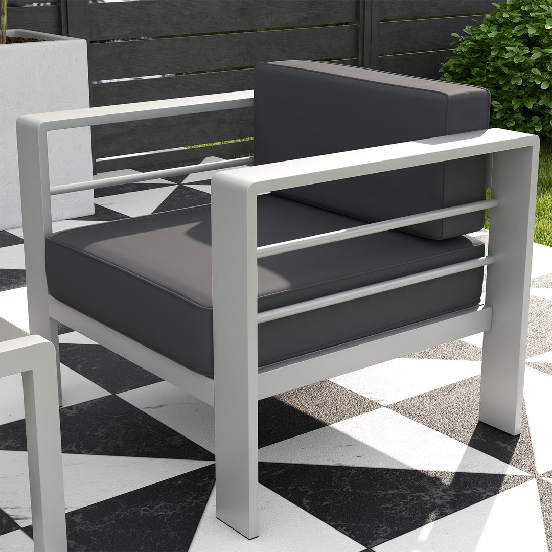 Five-Piece Aluminium Garden Sofa Set