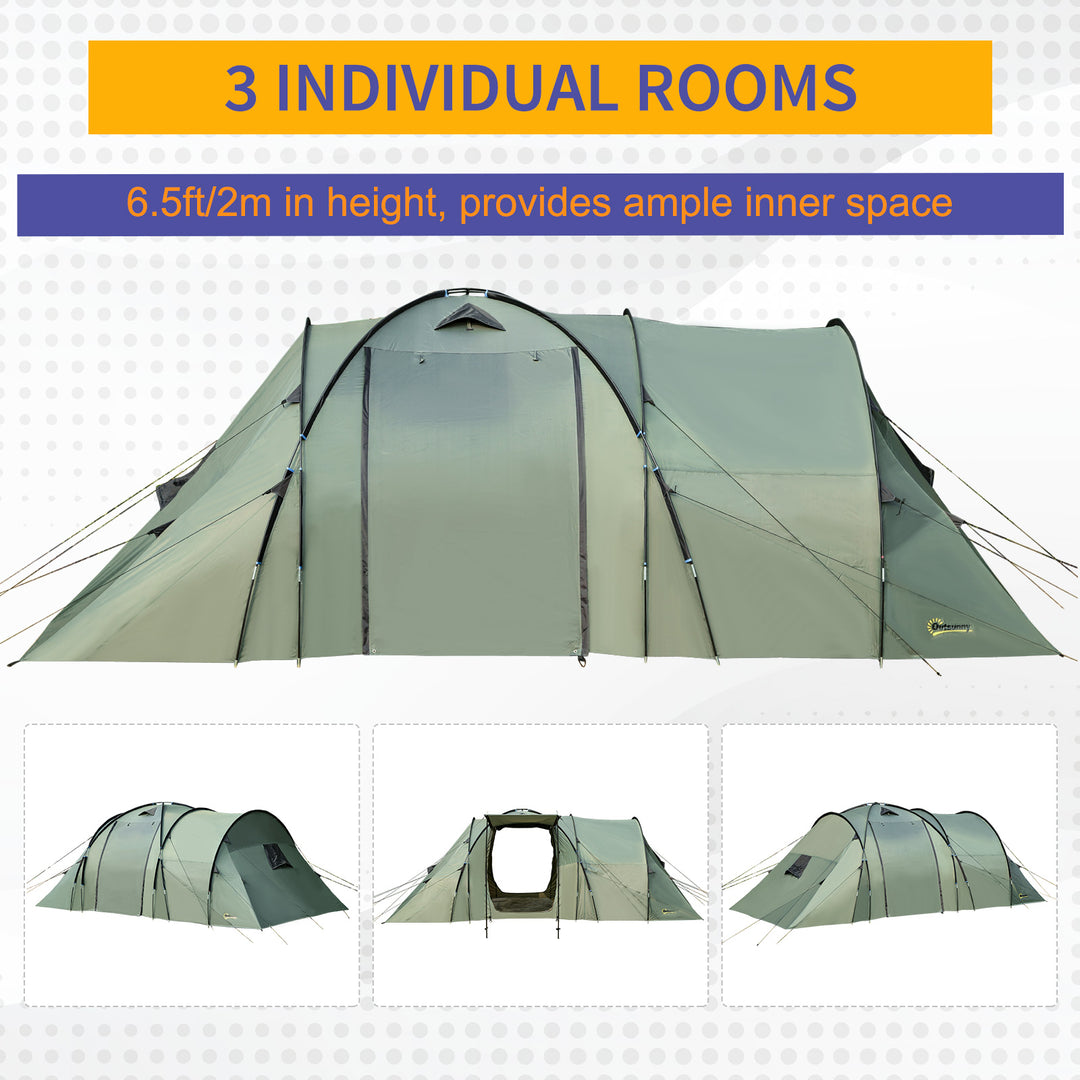 Spacious 5 Man Camping Gazebo