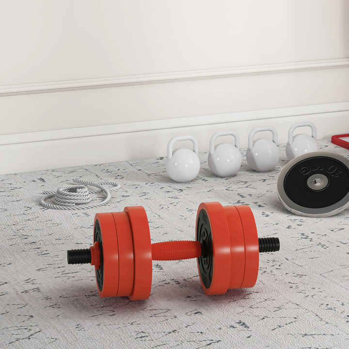 20kg Four-In-One Adjustable Weight Dumbbells Set