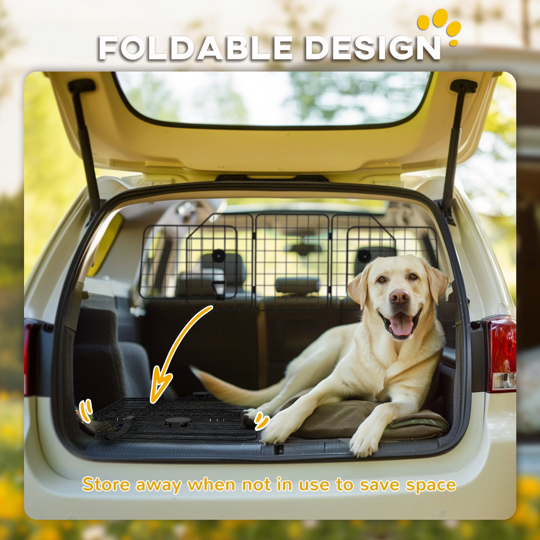 Dog Guard for Cars with Adjustable Width 93-150cm